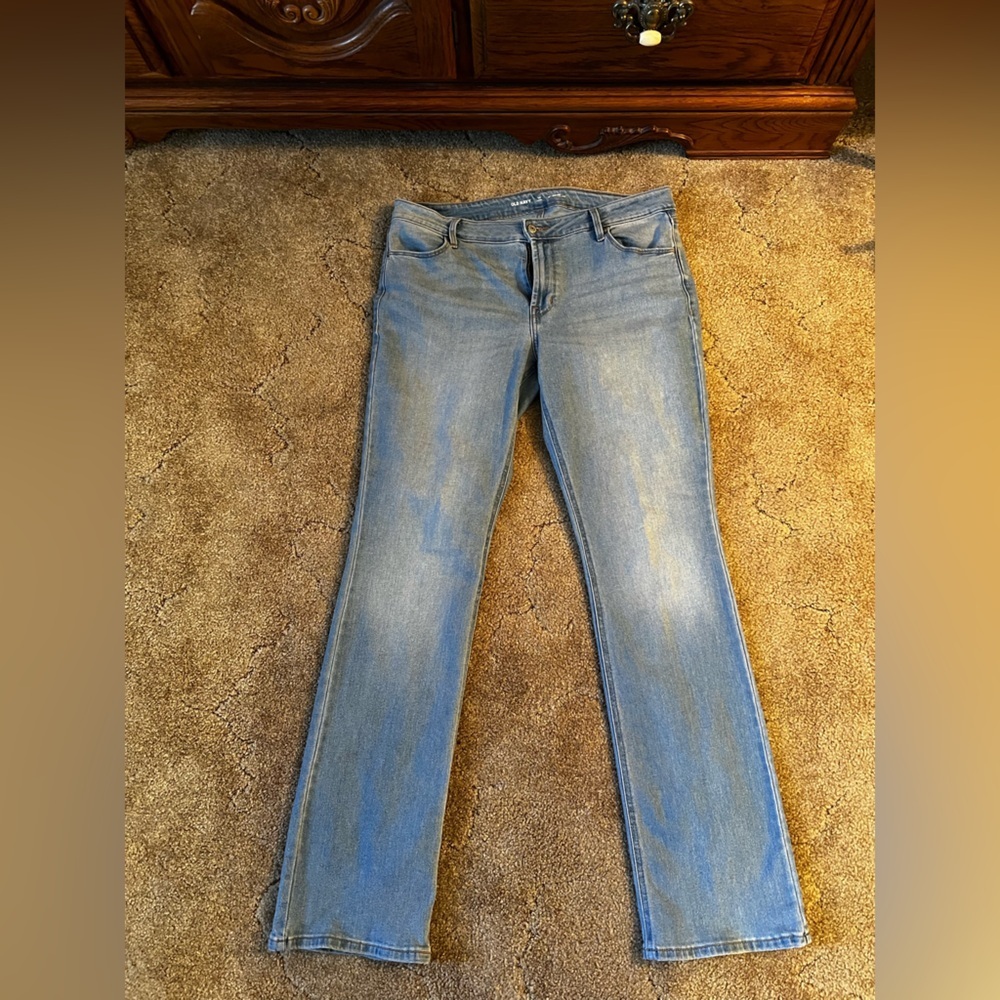 Old Navy Wow Light Blue Bootcut Women's Jeans